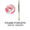 4 (2) DENTAL TWEEZER COMBO