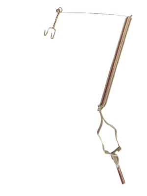 FISH HOOK WITH SPRING CLAMP